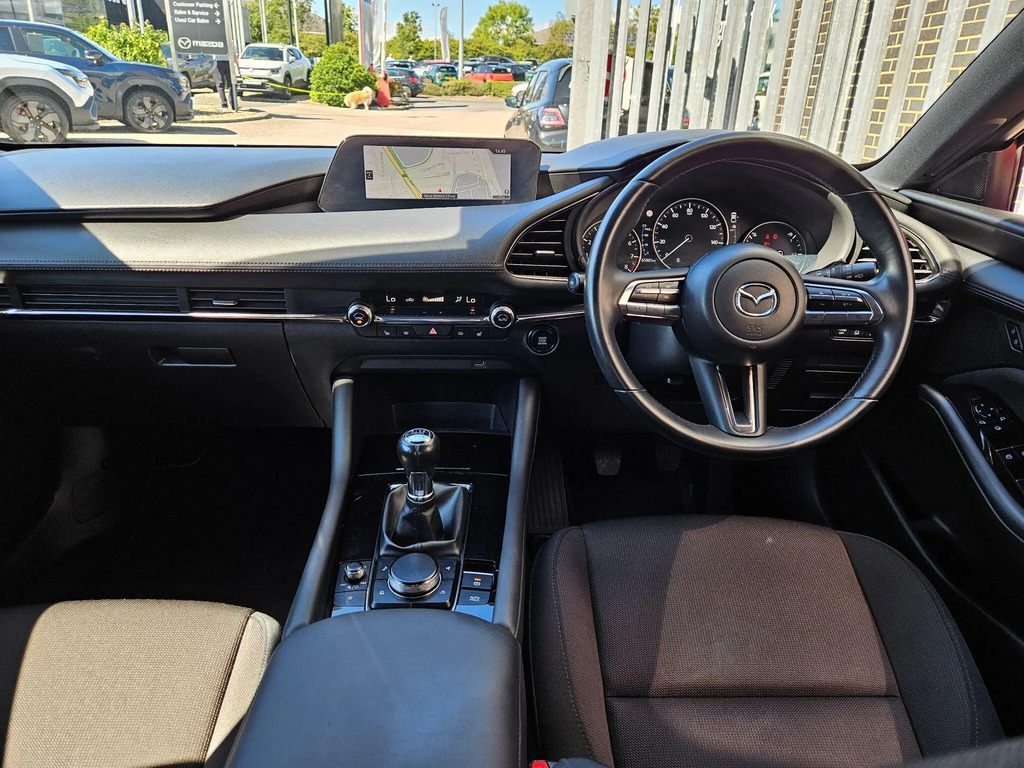 Mazda 3 Saloon 2.0 180Ps Gt Sport Stone Leather 0119 Red #12