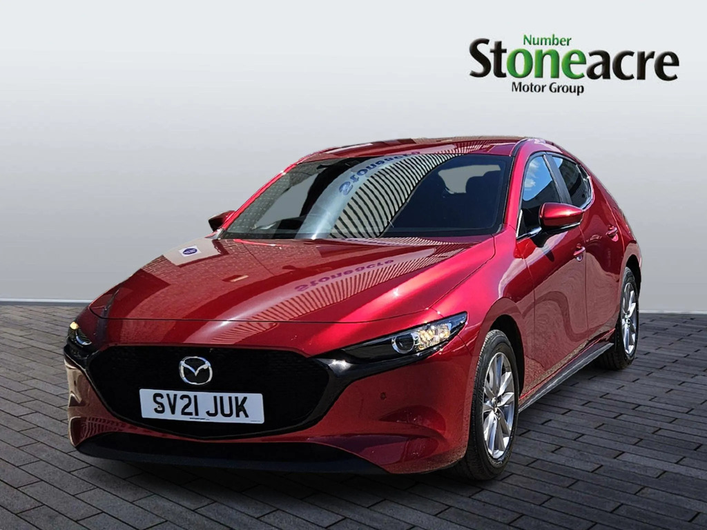 Mazda 3 Saloon 2.0 180Ps Gt Sport Stone Leather 0119 Red #7