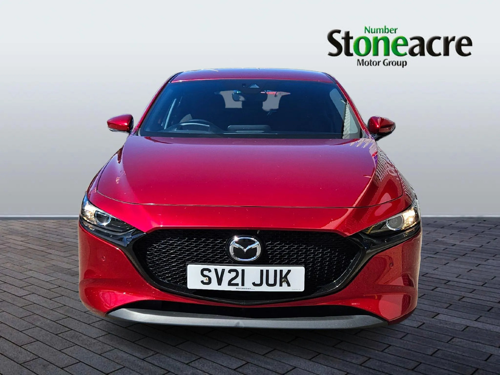 Mazda 3 Saloon 2.0 180Ps Gt Sport Stone Leather 0119 Red #8