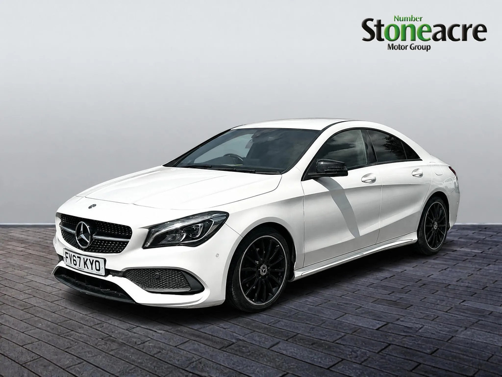 Mercedes-Benz CLA Class 2.1 Cla200d Amg Line Coupe Euro White #3