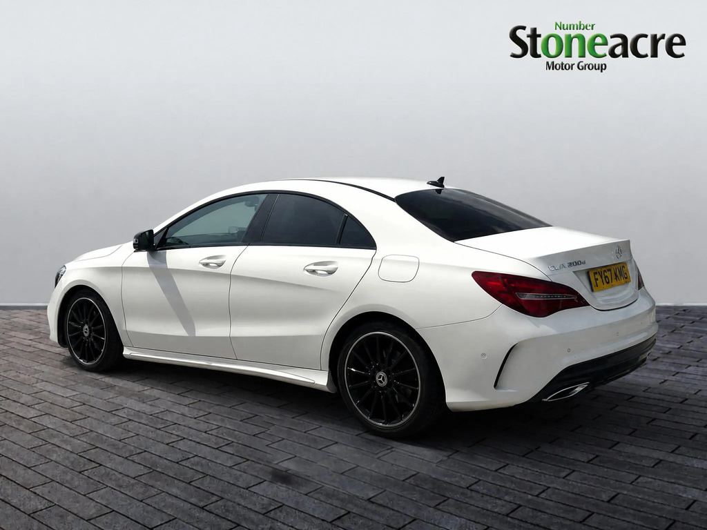 Mercedes-Benz CLA Class 2.1 Cla200d Amg Line Coupe Euro White #4