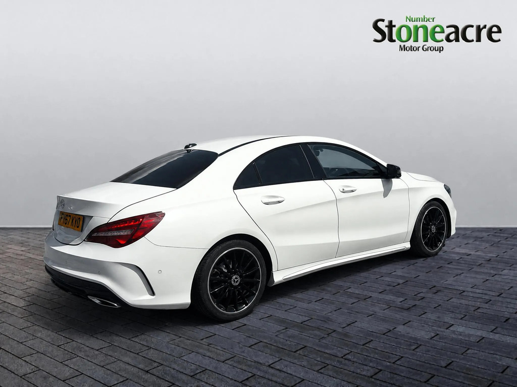 Mercedes-Benz CLA Class 2.1 Cla 200 D Amg Line 134 Bhp White #8