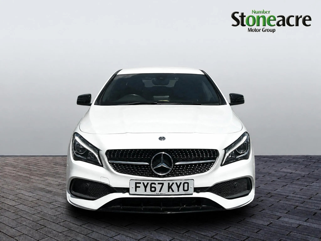 Mercedes-Benz CLA Class 2.1 Cla200d Amg Line Coupe Euro White #2