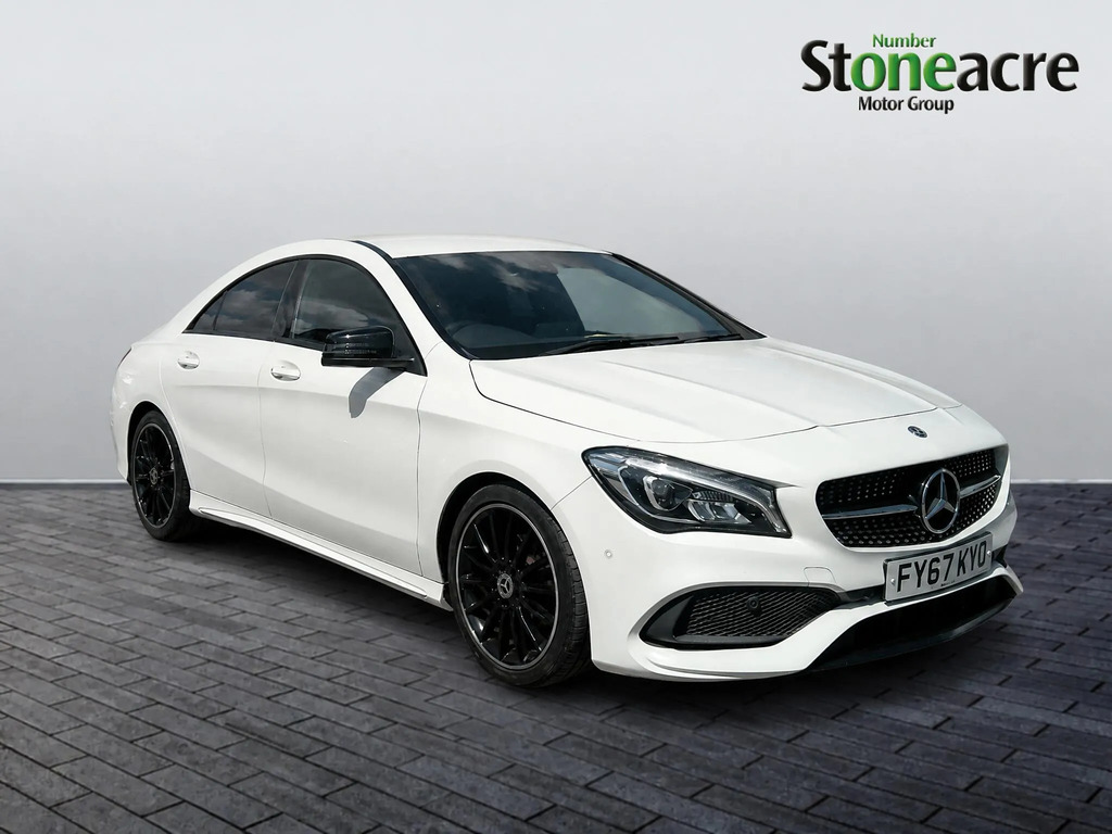 Mercedes-Benz CLA Class 2.1 Cla200d Amg Line Coupe Euro White