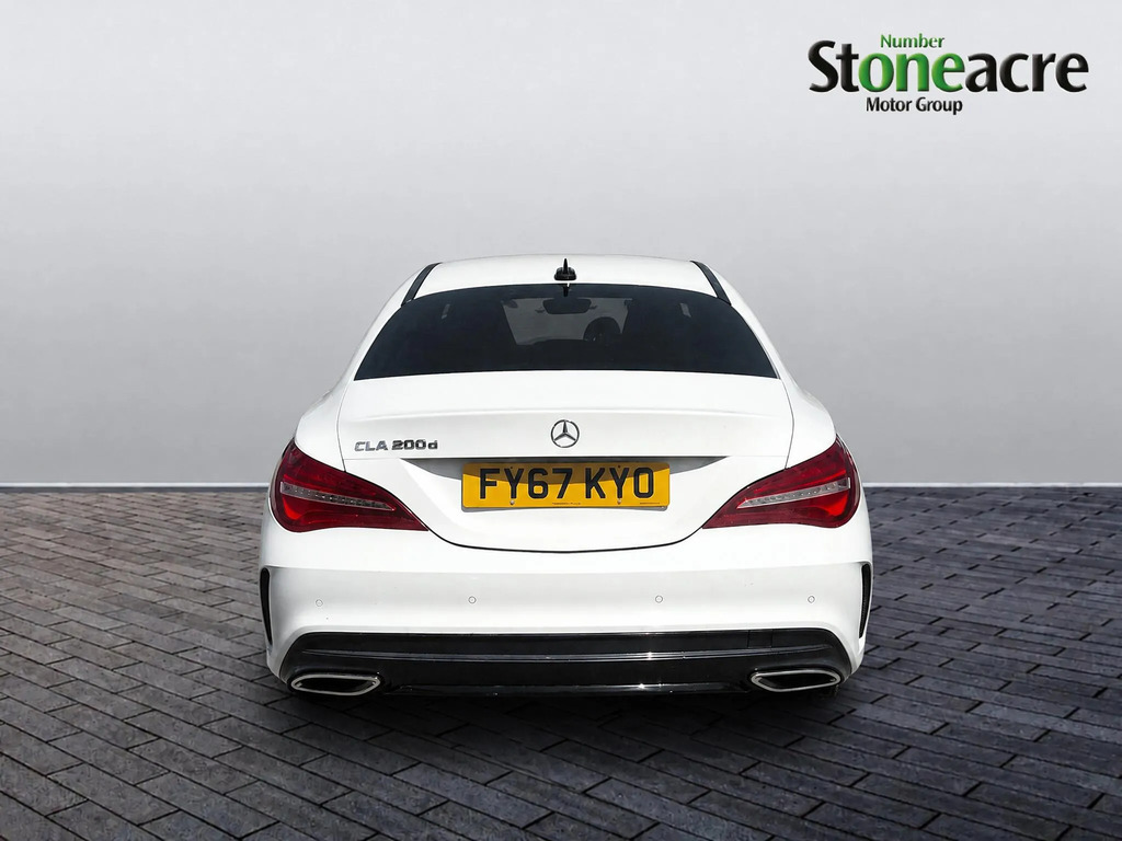 Mercedes-Benz CLA Class 2.1 Cla200d Amg Line Coupe Euro White #6