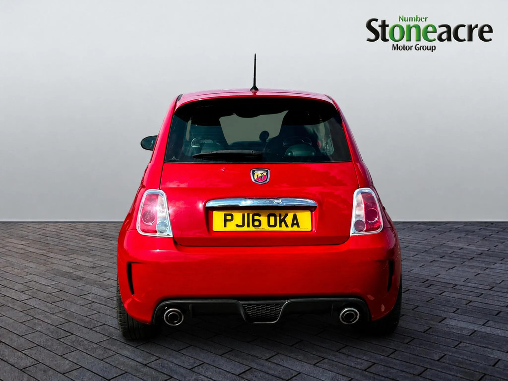 Abarth 595 1.4 T-jet Trofeo Euro 6 Red #5
