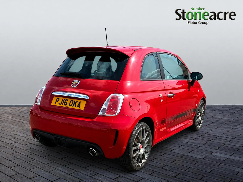 Abarth 595 1.4 T-jet Trofeo Euro 6 Red #6