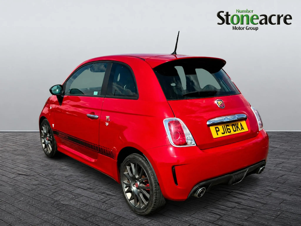 Abarth 595 1.4 T-jet Trofeo Euro 6 Red #4