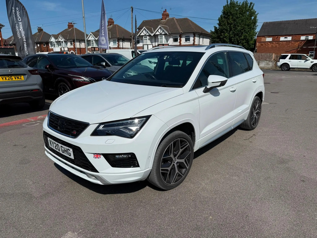 Seat Ateca 2.0 Tdi Fr Sport Dsg Euro 6 Ss White #3