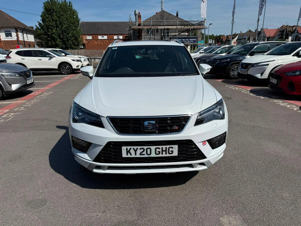 Seat Ateca 2.0 Tdi Fr Sport Dsg Euro 6 Ss White #2