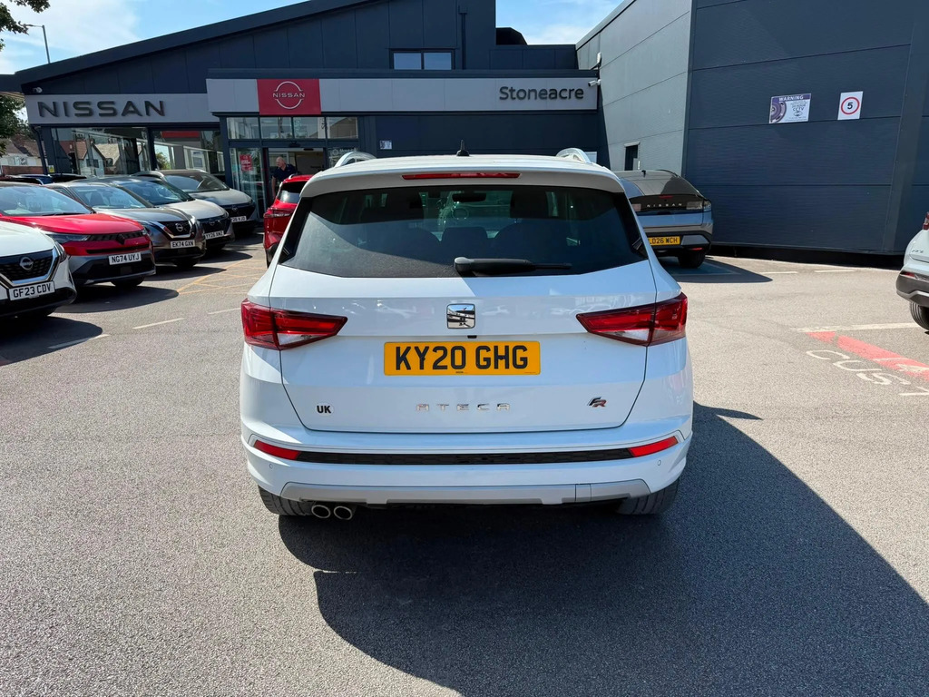 Seat Ateca 2.0 Tdi Fr Sport Dsg Euro 6 Ss White #6