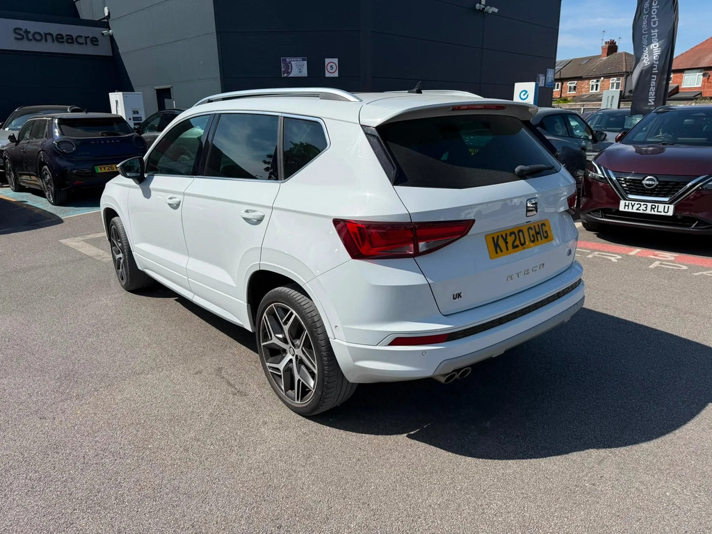 Seat Ateca 2.0 Tdi Fr Sport Dsg Euro 6 Ss White #4