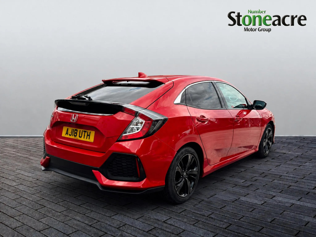 Honda Civic 1.0 Vtec Turbo Ex 5-Door White #7
