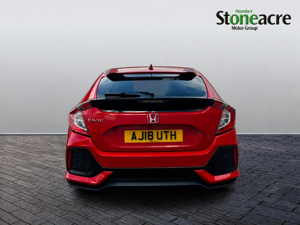 Honda Civic 1.0 Vtec Turbo 126 Sr Red #6