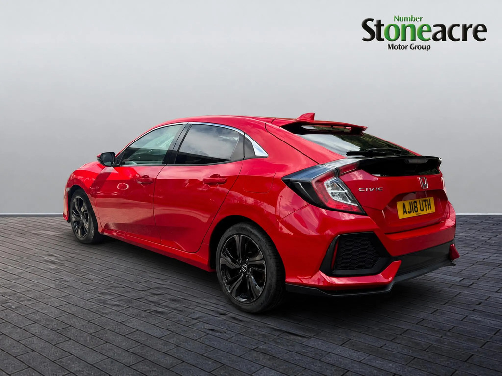 Honda Civic 1.0 Vtec Turbo 126 Sr Red #4