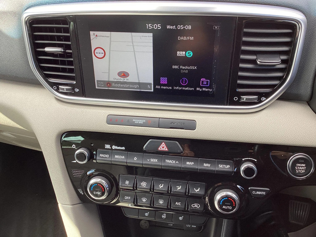 Kia Sportage 1.6 Gdi Isg 2 White #17