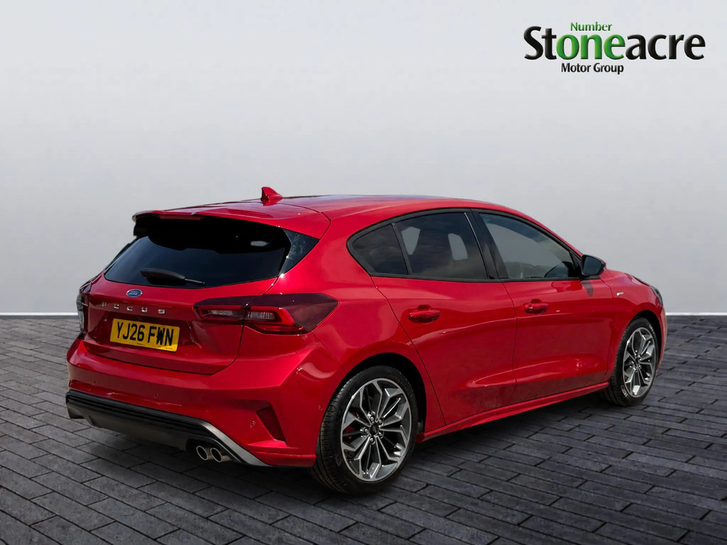 Ford Focus 1.0 Mhev St-line X 155Ps Mild Hybrid Estate M Red #7