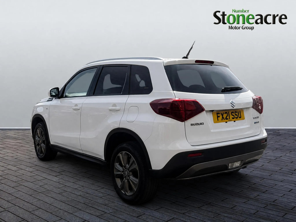 Suzuki Vitara 1.4 Boosterjet 48V Hybrid Sz-t White #4