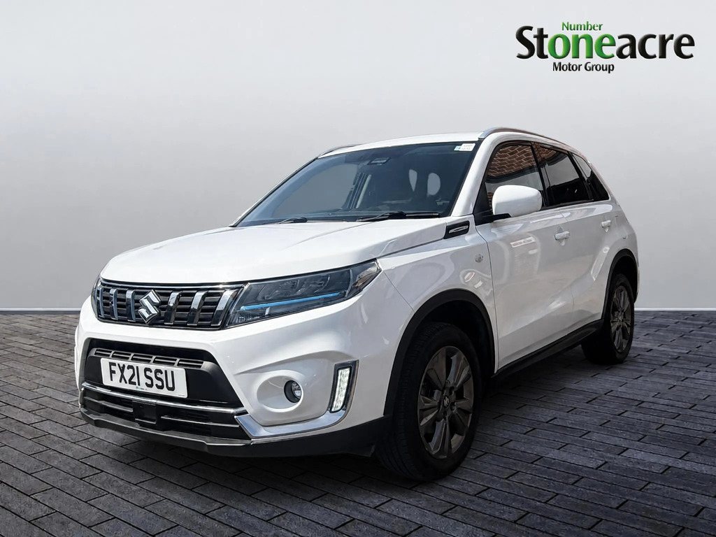 Suzuki Vitara 1.4 Boosterjet 48V Hybrid Sz-t White #3