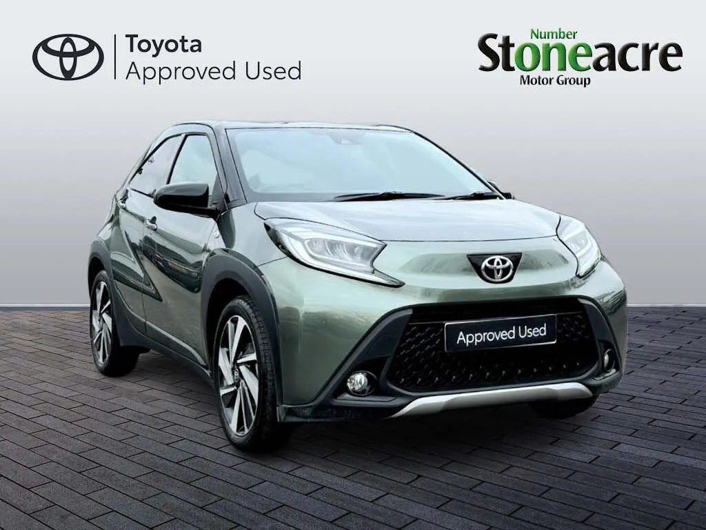 Toyota Aygo X 1.0 Vvt-i Exclusive X-shift Euro 6 Ss Green