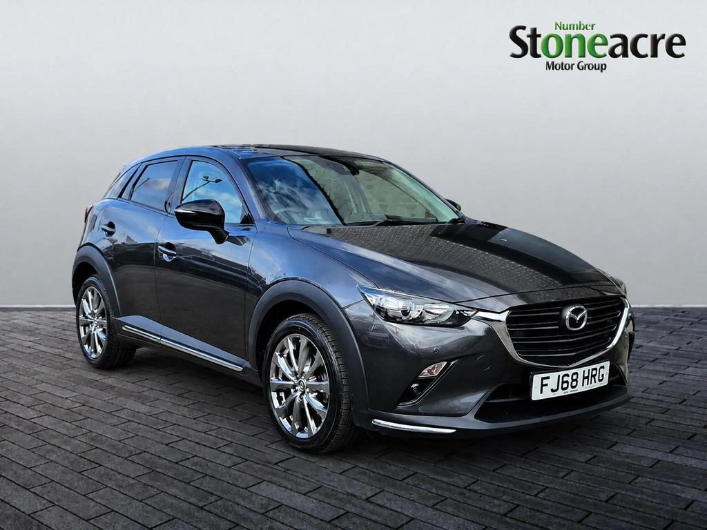 Mazda CX-3 2.0 Skyactiv-g Sport Black Euro 6 Ss Grey