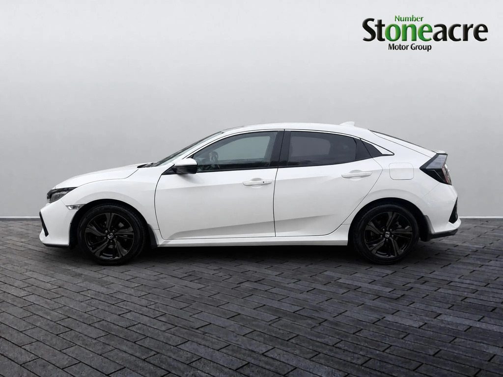 Honda Civic 1.6 I-dtec Ex Euro 6 Ss White #5