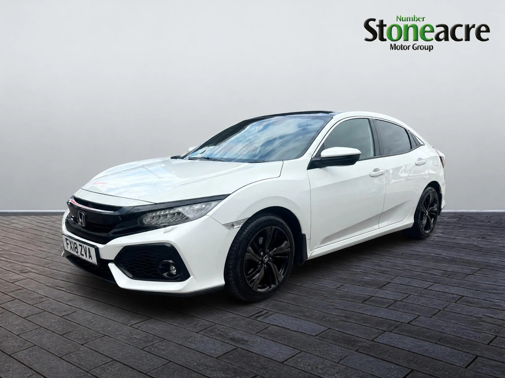Honda Civic 1.6 I-dtec Ex Euro 6 Ss White #3