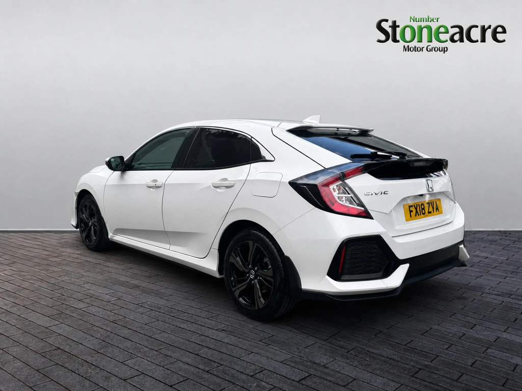 Honda Civic 1.6 I-dtec Ex Euro 6 Ss White #4