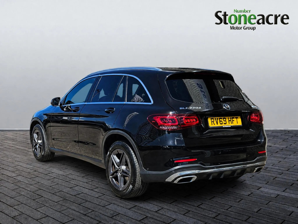 Mercedes-Benz GLC Class 2.0 Glc220d Amg Line Suv Black #5
