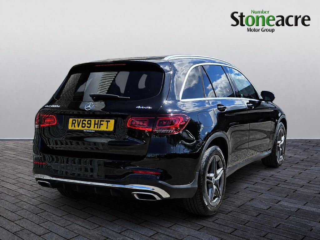 Mercedes-Benz GLC Class 2.0 Glc220d Amg Line Suv Black #3