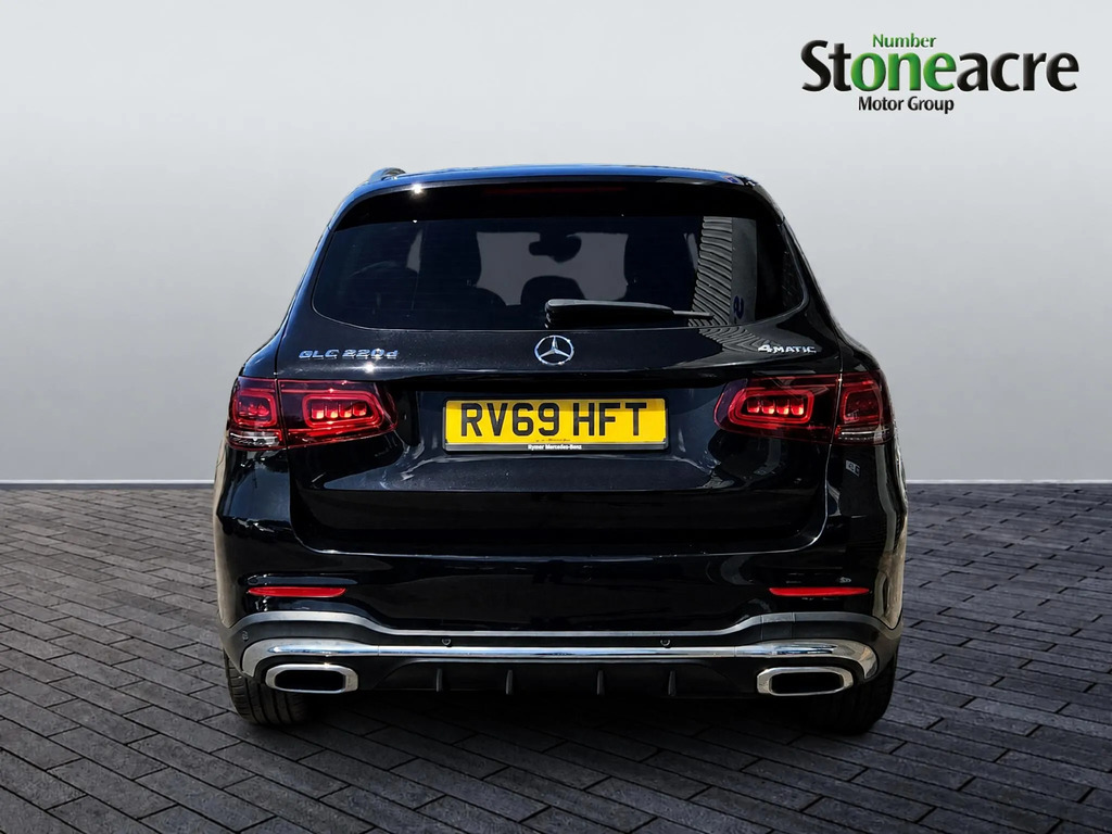 Mercedes-Benz GLC Class 2.0 Glc220d Amg Line Suv Black #4