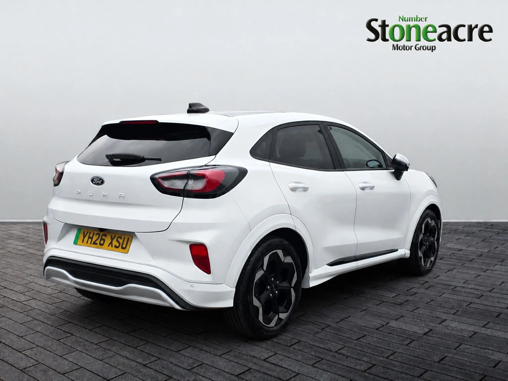 Ford Puma 1.0 Ecoboost Hybrid Mhev Sound Edition Dct White #3