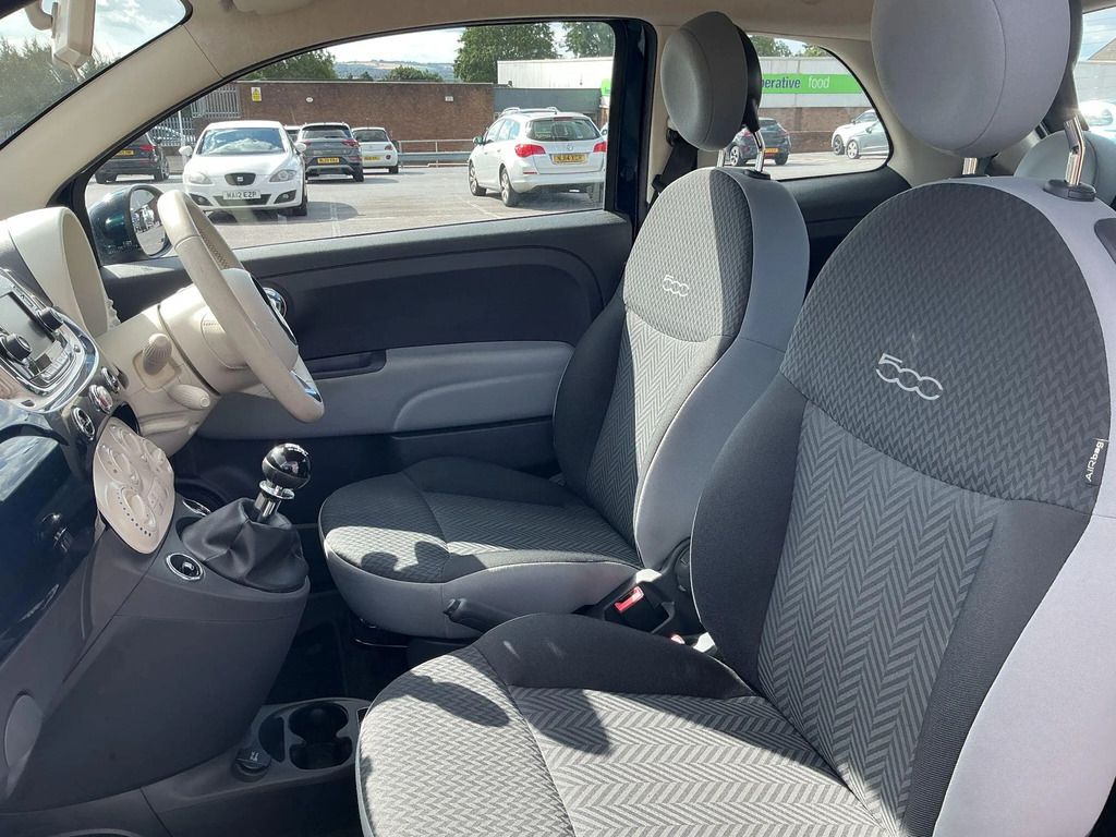 Fiat 500 1.2 Eco Pop Star Hatchback Euro Grey #16