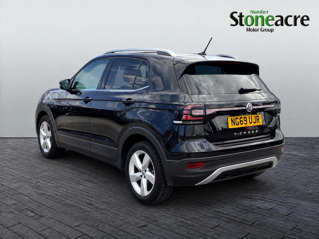 Volkswagen T-Cross 1.0 Tsi Sel Dsg Euro 6 Ss Black #3