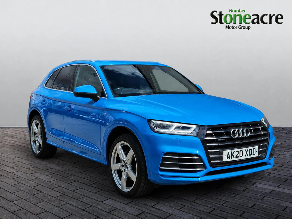 Audi Q5 2.0 Tfsie 55 S Line Competition S Tronic Quattro E Blue