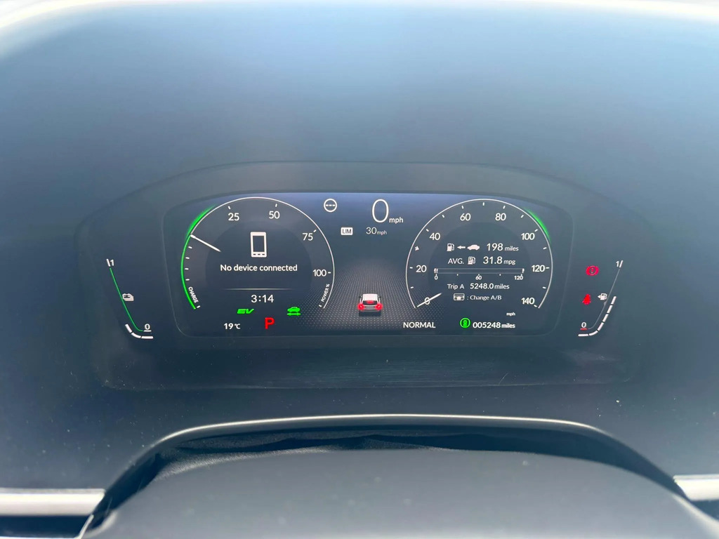 Honda Cr-V 2.0 H I-mmd Elegance Suv Hybrid Ecvt 4W Red #26
