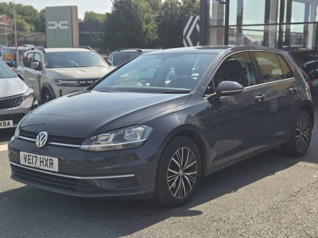 Volkswagen Golf 1.6 Tdi Se Nav Dsg Euro 6 Ss Grey #3
