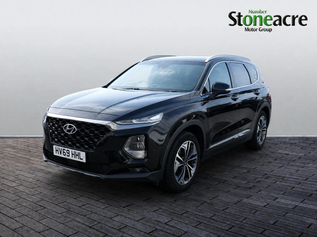 Hyundai Santa Fe 2.2 Crdi Premium Se 4Wd Euro 6 Ss Black #3