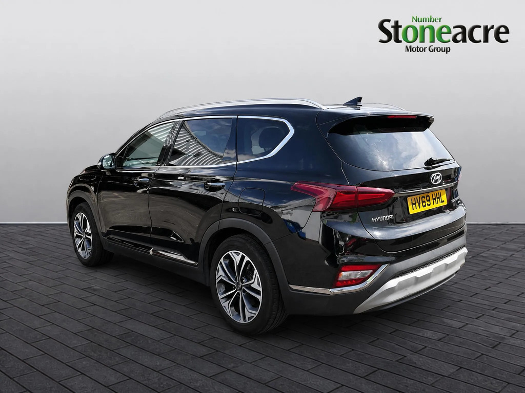 Hyundai Santa Fe 2.2 Crdi Premium Se 4Wd Euro 6 Ss Black #4