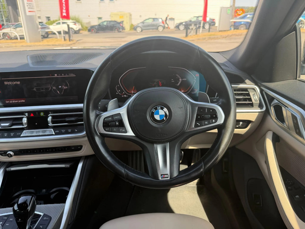 BMW 4 Series Gran Coupe 2.0 420D Mht M Sport Coupe Hybrid Black #25
