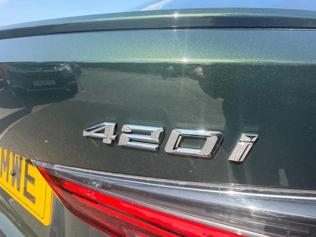 BMW 4 Series Gran Coupe 2.0 420D Mht M Sport Coupe Hybrid Black #29