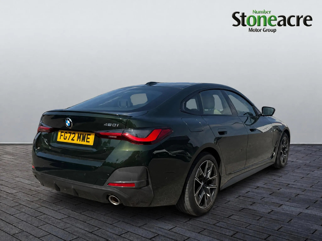 BMW 4 Series Gran Coupe 2.0 420D Mht M Sport Coupe Hybrid Black #7