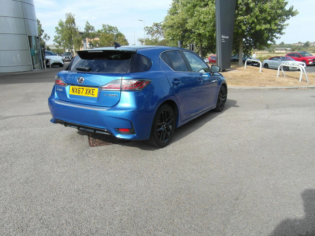 Lexus CT 1.8 200H F Sport Cvt Euro 6 Ss White #11