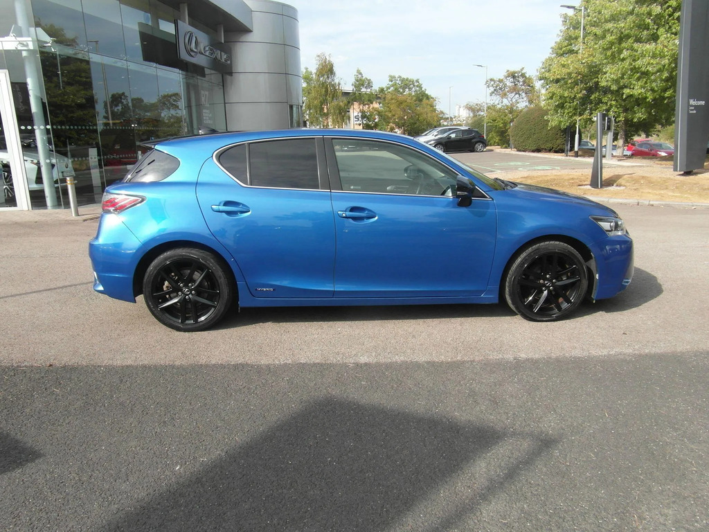 Lexus CT 1.8 200H F Sport Cvt Euro 6 Ss White #10