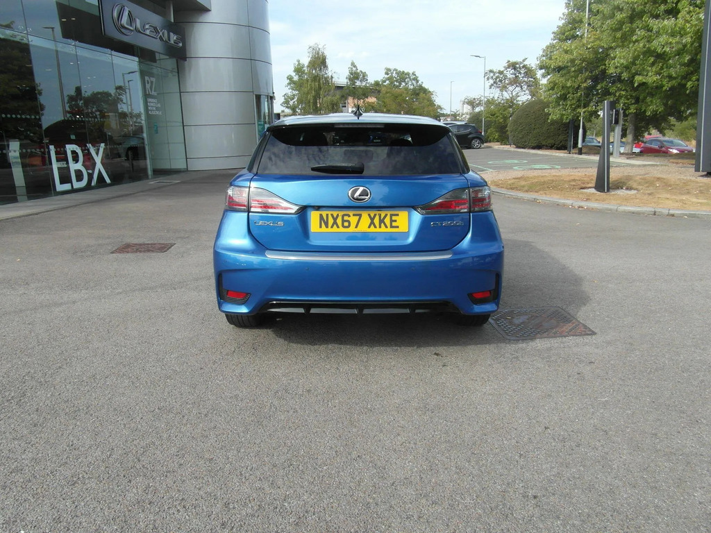 Lexus CT 1.8 200H F Sport Cvt Euro 6 Ss White #8