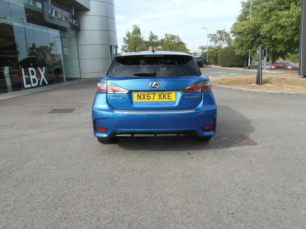 Lexus CT 1.8 200H F Sport Cvt Euro 6 Ss White #9