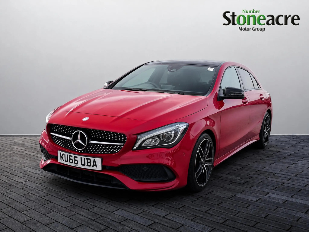 Mercedes-Benz CLA Class 2.1 Cla220d Amg Line Shooting Brake 7G-dct Euro 6 Red #3