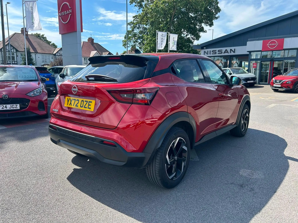 Nissan Juke 1.0 Dig T Tekna Suv Euro 6 Ss Red #8