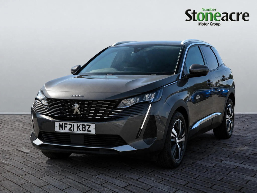 Peugeot 3008 1.5 Bluehdi Allure Premium Euro 6 Ss Grey #3