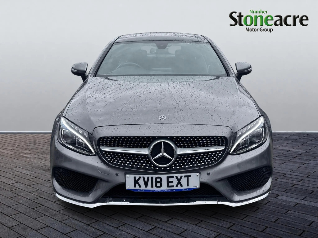 Mercedes-Benz C Class Amg Line Premium Coupe G-tronic Euro 6 Red #7
